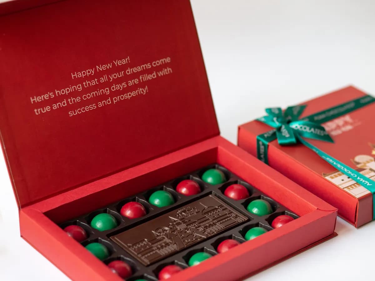 Корпоративные подарки — Alma Chocolates