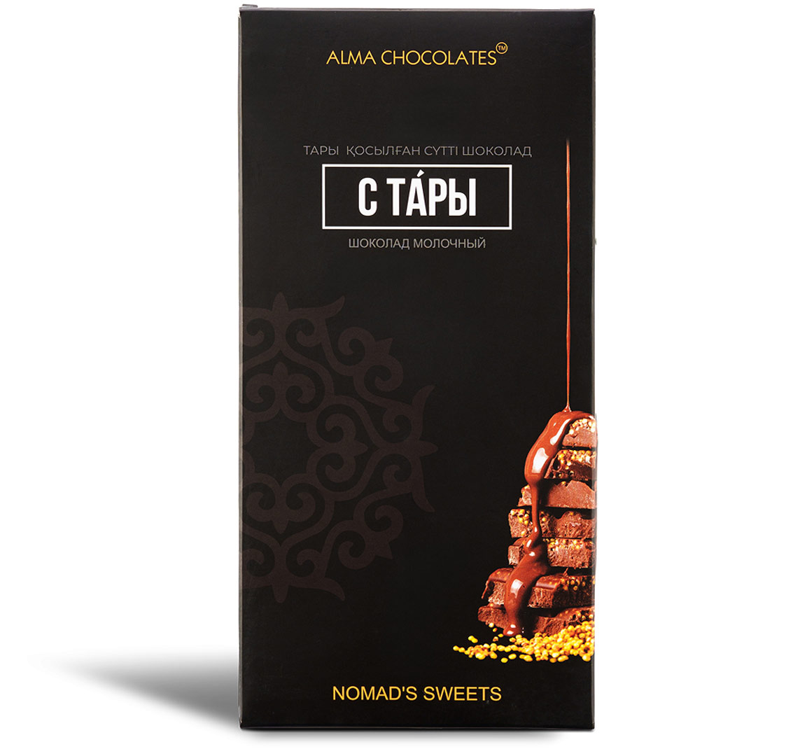 Шоколад Alma Chocolates Nomad's Sweets молочный с тары 200 г