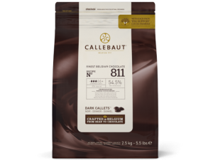 Callebaut, Select 811 темный шоколад 54%, пакет 2,5 кг 