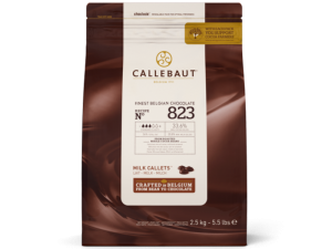 Callebaut, Select 823 молочный шоколад 33,6%, пакет 2,5 кг 
