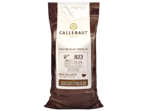 Callebaut, Select 823 молочный шоколад 33,6%, пакет 10 кг 