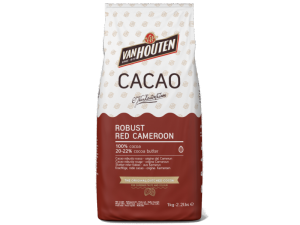 Van Houten, насыщенный красный камерун какао-порошок, пакет 1 кг