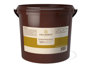 Callebaut, масло-какао в каллетах, ведро 3 кг 