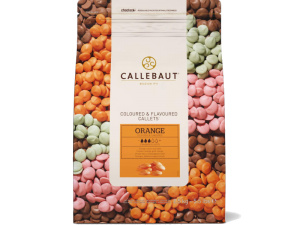 Callebaut, "Апельсин" цветной апельсиновый шоколад, пакет 2,5 кг 