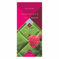 Шоколад Alma Chocolates Dzen с чаем матча и малиной 90г